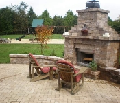 Outdoor Fire Pit and Patio, Davidsonville